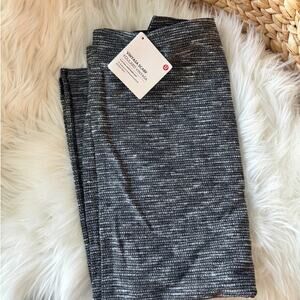 NWT Lululemon Vinyasa Scarf Rulu Coco Pique Black White